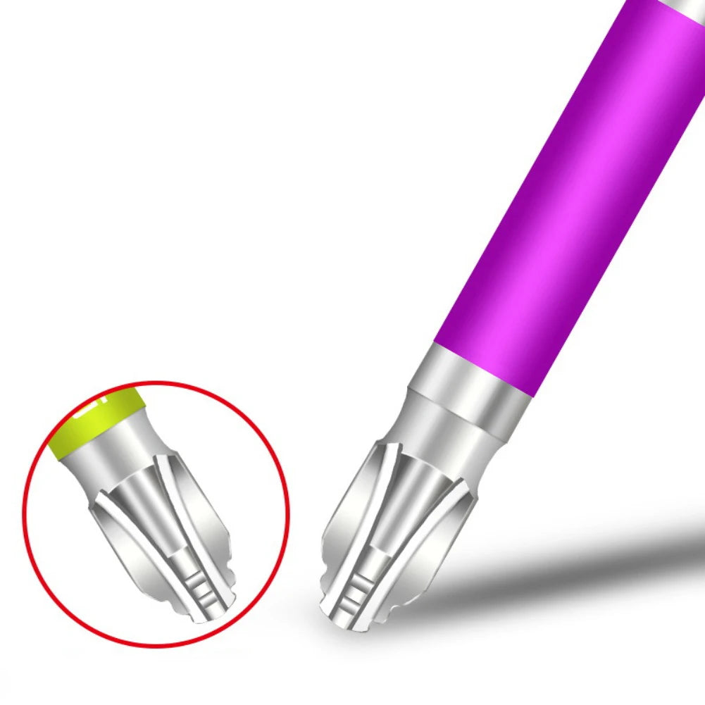 For Hand Drills Alloy Steel Bit Cross Screwdriver Bit Alloy Steel Screwdriver Bits Hand Tool Set 25mm Screw Bit