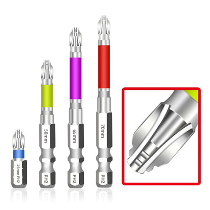 For Hand Drills Alloy Steel Bit Cross Screwdriver Bit Alloy Steel Screwdriver Bits Hand Tool Set 25mm Screw Bit