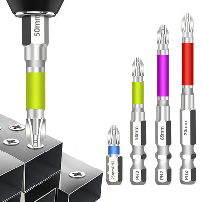 For Hand Drills Alloy Steel Bit Cross Screwdriver Bit Alloy Steel Screwdriver Bits Hand Tool Set 25mm Screw Bit