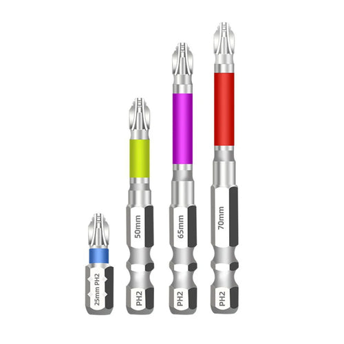 For Hand Drills Alloy Steel Bit Cross Screwdriver Bit Alloy Steel Screwdriver Bits Hand Tool Set 25mm Screw Bit